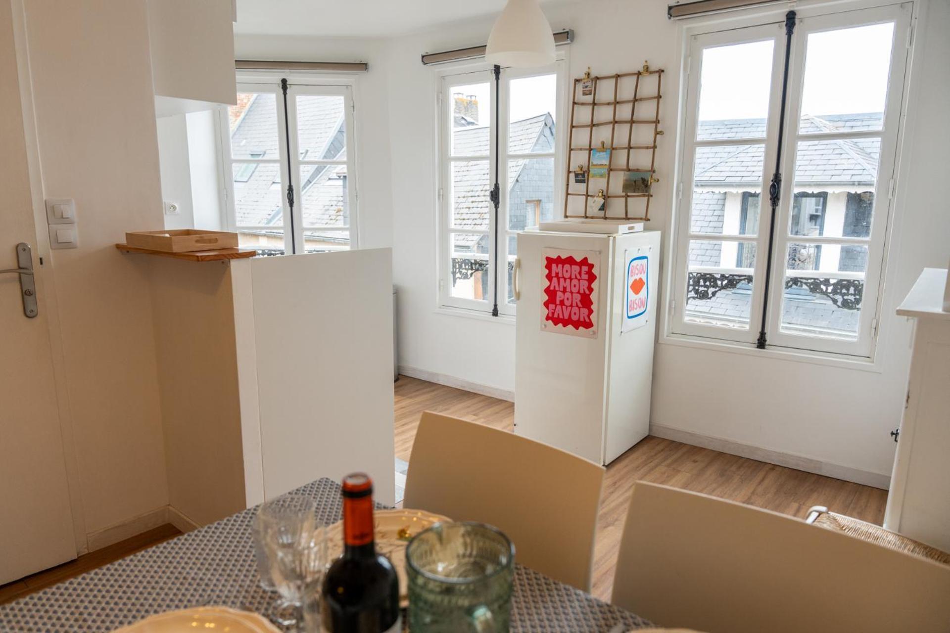 Bleu Bonheur, Appartement Cosy Au Coeur De La Baie Saint-Valery-sur-Somme Exterior photo
